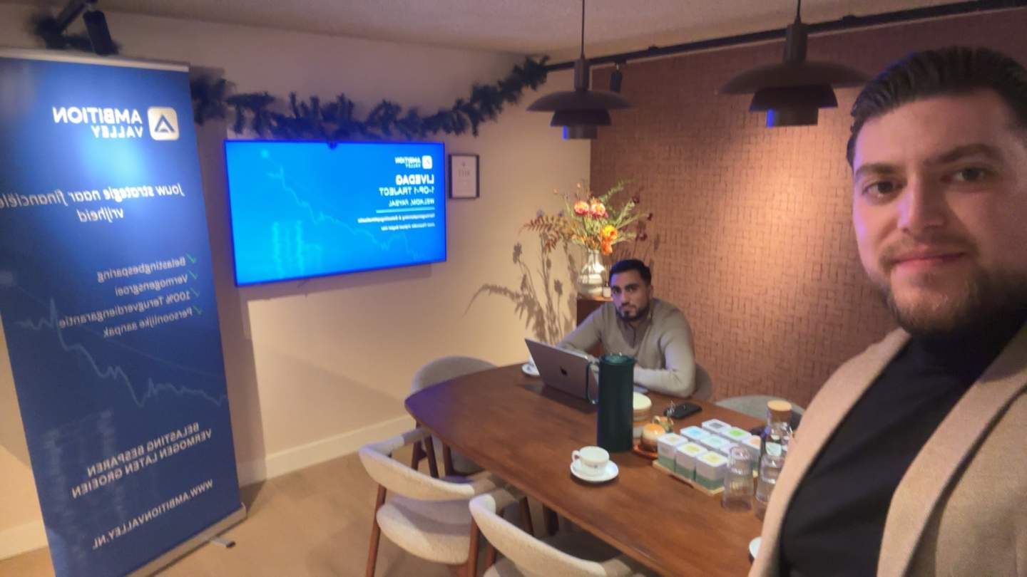 Hakan Sahingoz op het kantoor van Ambition Valley in Soest
